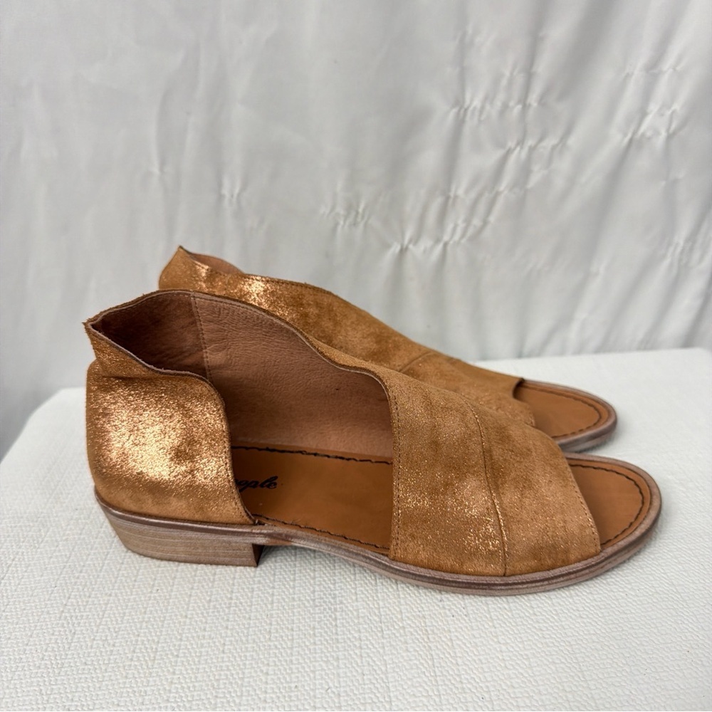 Free People Mont Blanc Sandals Rose Gold Size 10 US
